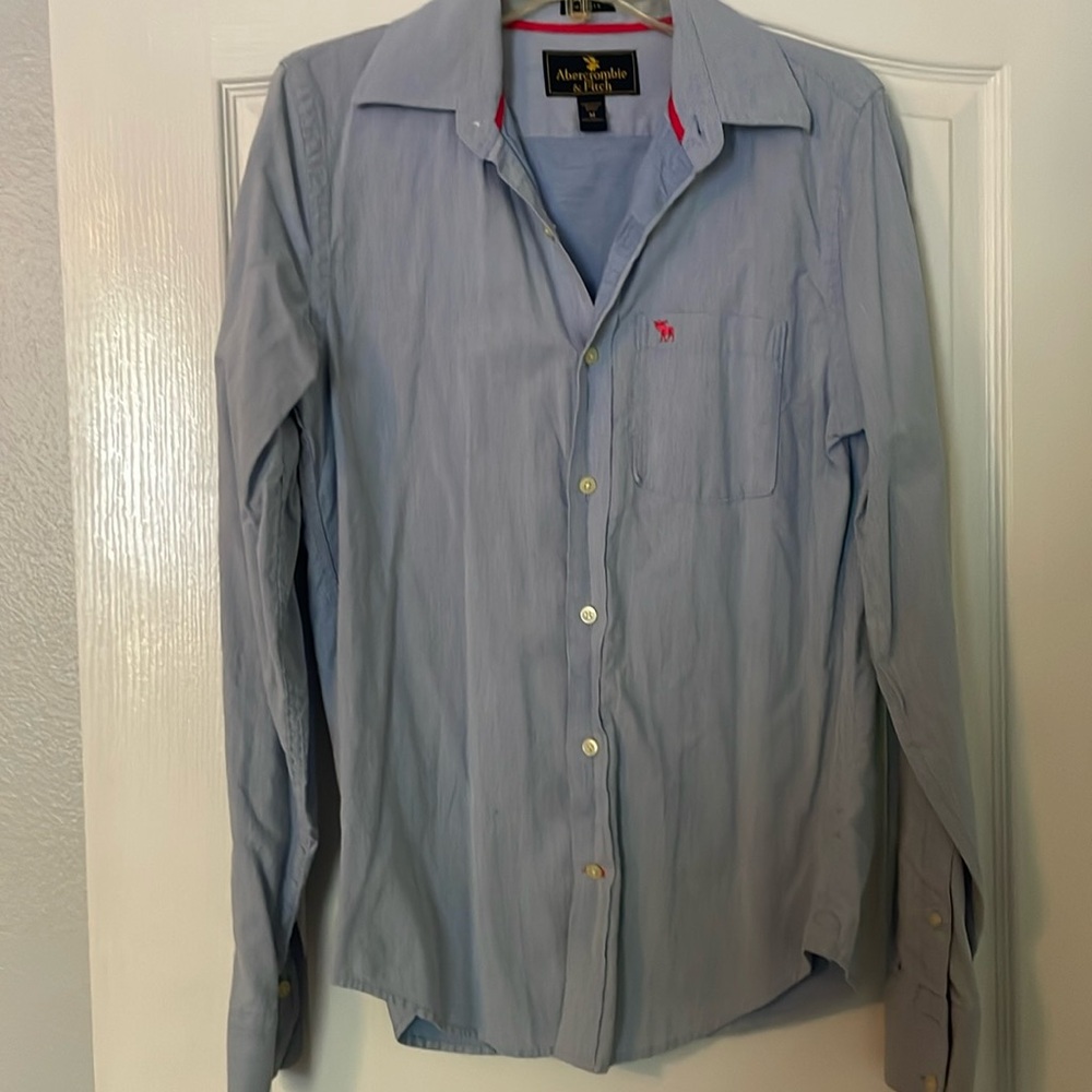Abercrombie Blue Button Down